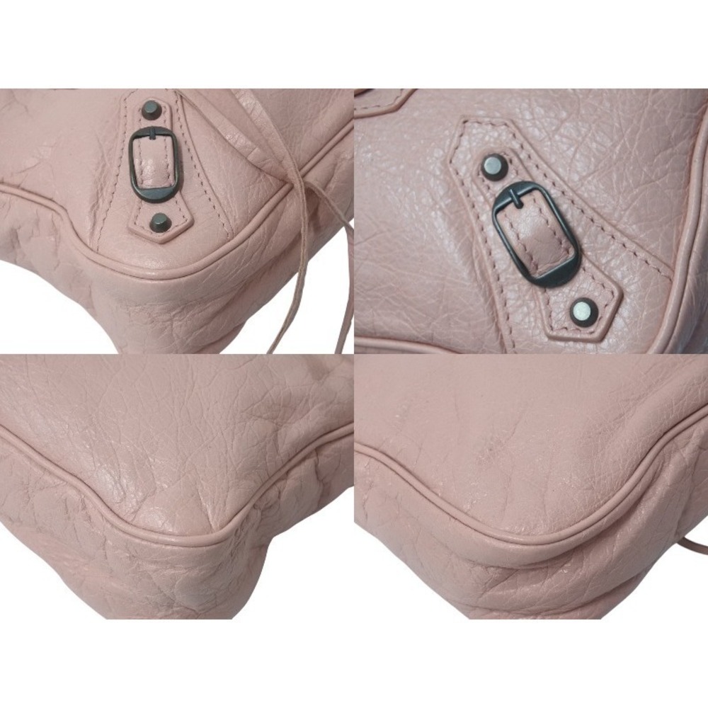 Balenciaga pink black The bag Getaway leather shoulder - Picture 6 of 10